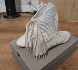 adidas Stella Mccartney Rasant V3 High Top Mens White Sneakers Casual Shoes